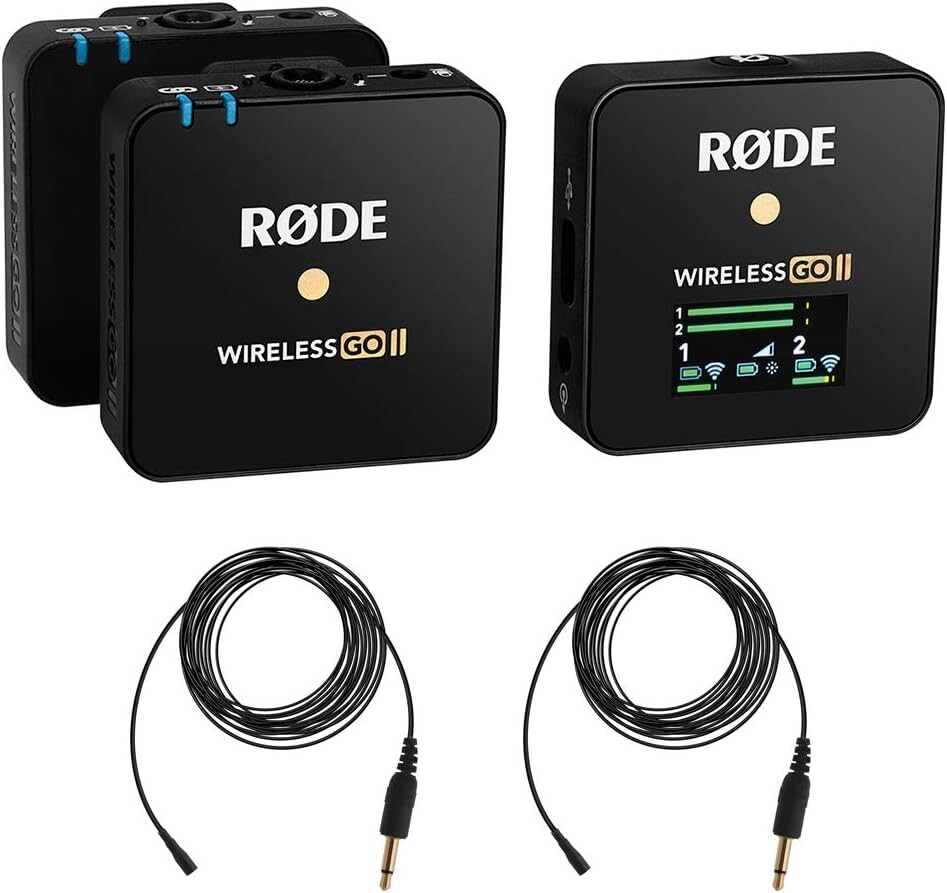 Rode Wireless GO II 2-Person Compact Wireless Mic System